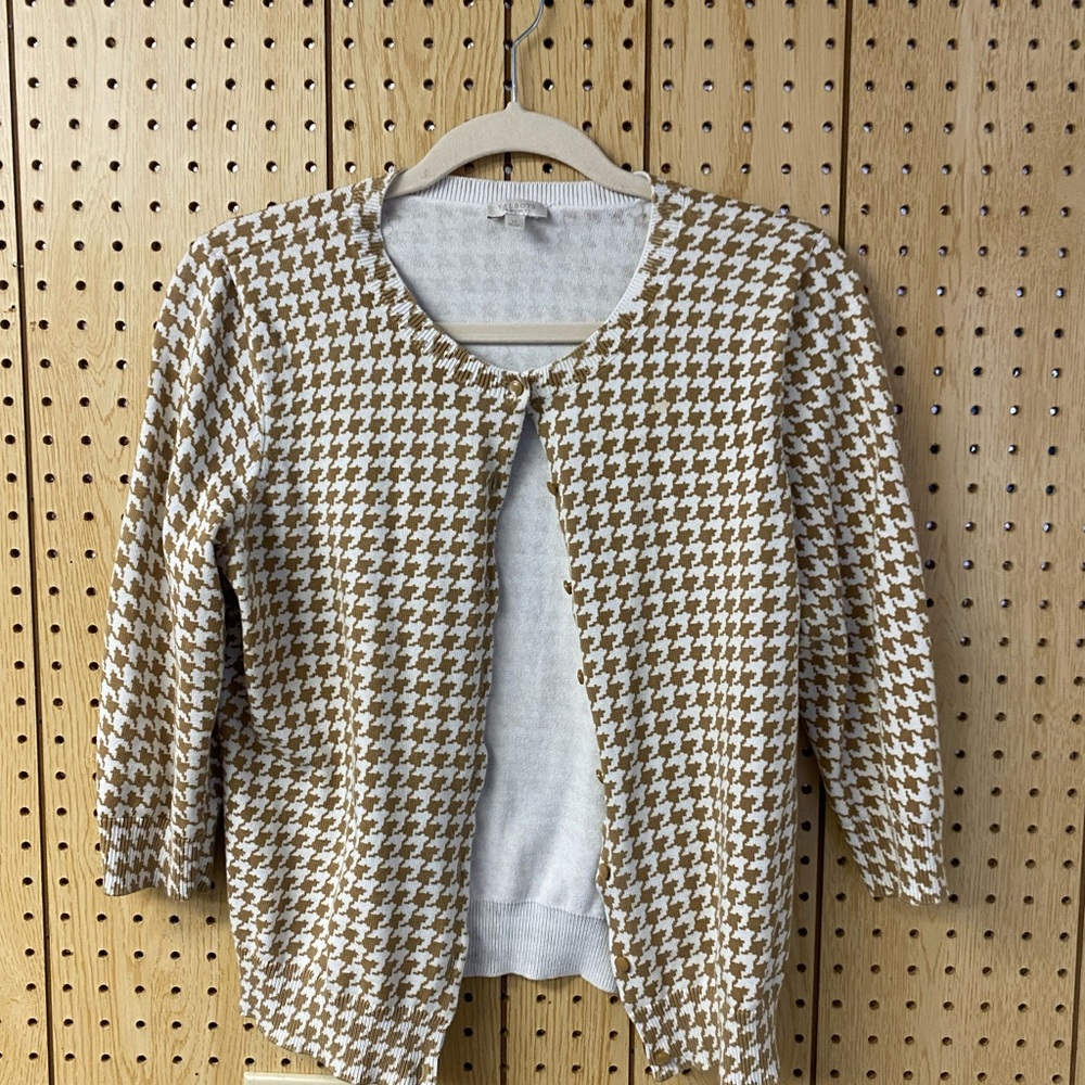 Talbots Geometric Sweater